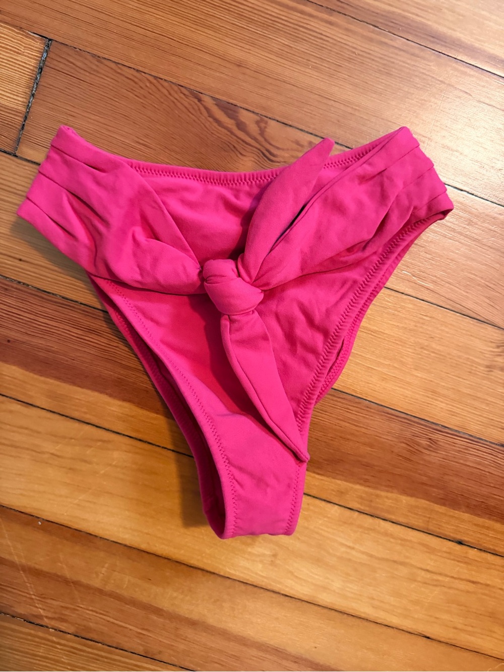 Montce Bright Pink Knot Bikini Bottom